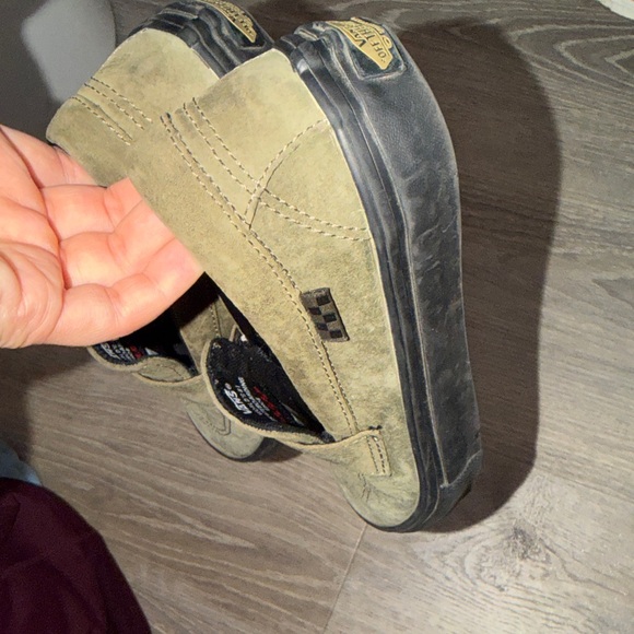 Vans Olive Suede Beatrice penny loafer Slip-Ons - Picture 12 of 14